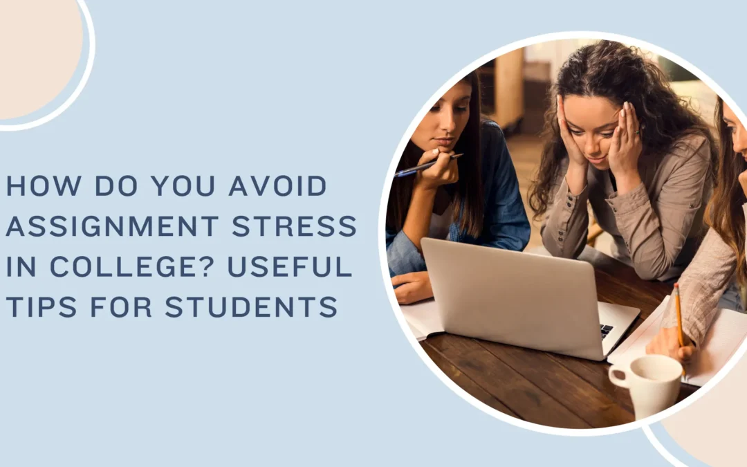 College Stress Relief: Tips to Avoid Assignment Pressure